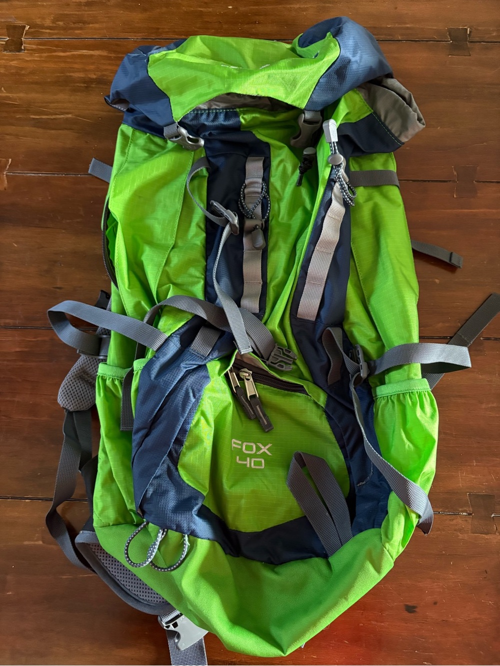 Kids' Bright Green & Navy Adventure Backpack - Fox 40